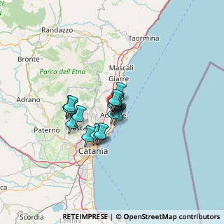 Mappa 95024 Acireale CT, Italia (8.36667)