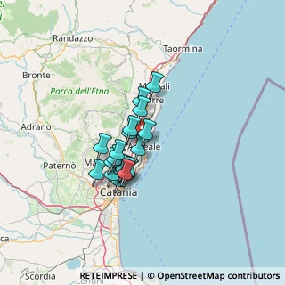 Mappa 95024 Acireale CT, Italia (10.73737)