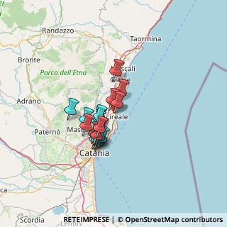 Mappa 95024 Acireale CT, Italia (10.41667)