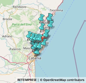 Mappa 95024 Acireale CT, Italia (9.6795)