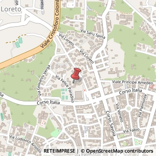 Mappa Via Felice Paradiso, 60, 95024 Acireale, Catania (Sicilia)