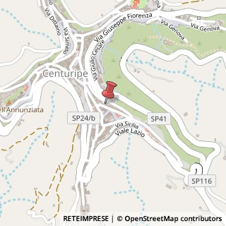 Mappa Viale Barellai, 48, 94010 Centuripe, Enna (Sicilia)