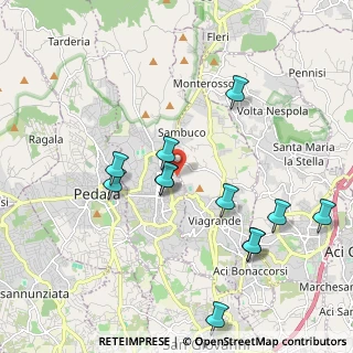 Mappa Via Sant'Agata, 95039 Trecastagni CT, Italia (2.29917)