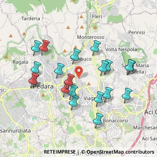 Mappa Via Sant'Agata, 95039 Trecastagni CT, Italia (2.2095)