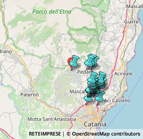 Mappa Via Napoli, 95030 Nicolosi CT, Italia (7.1525)