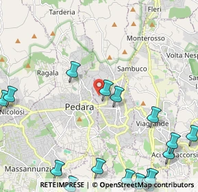 Mappa Via Federico De Roberto, 95039 Trecastagni CT, Italia (3.73667)