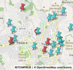 Mappa Via Federico De Roberto, 95039 Trecastagni CT, Italia (1.403)