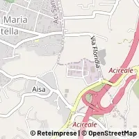 Kaart Aci Sant'Antonio