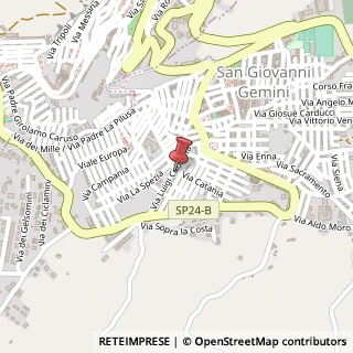 Mappa Via Luigi Cadorna, 17, 92020 Potenza, Potenza (Basilicata)