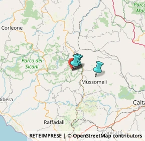 Mappa Via Michele Amari, 92020 San Giovanni Gemini AG, Italia (73.78889)