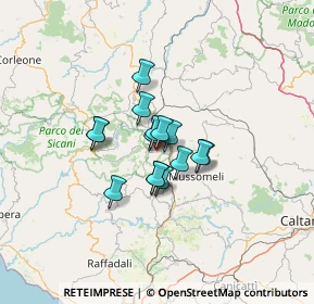 Mappa San Giovanni Gemini, 92020 San Giovanni Gemini AG, Italia (8.674)