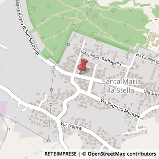 Mappa Via S. Maria la Stella, 120, 95025 Aci Sant'Antonio, Catania (Sicilia)
