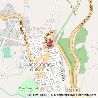 Mappa Via Aldo Moro, 53, 92020 Santo Stefano Quisquina, Agrigento (Sicilia)