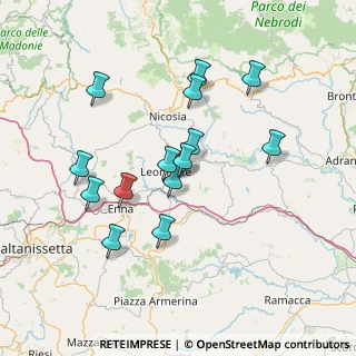 Mappa Via Crisa, 94010 Assoro EN, Italia (14.98714)