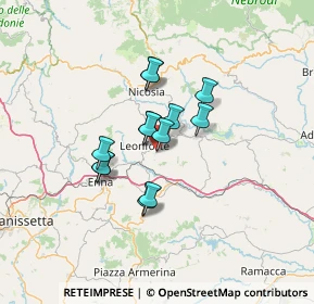 Mappa Via Crisa, 94010 Assoro EN, Italia (10.30077)