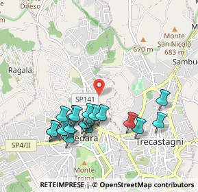 Mappa Via Suriente, 95030 Pedara CT, Italia (1.1085)