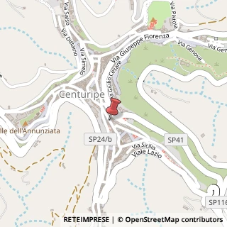 Mappa Via Umberto, 42, 94010 Centuripe, Enna (Sicilia)