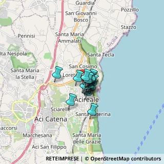 Mappa Via Tomadio, 95024 Acireale CT, Italia (0.813)