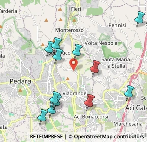 Mappa Via Giuseppe Garibaldi, 95039 Viagrande CT, Italia (2.43083)