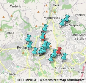 Mappa Via Paolo VI, 95039 Trecastagni CT, Italia (1.77368)