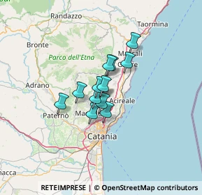 Mappa Via Paolo VI, 95039 Trecastagni CT, Italia (8.52417)