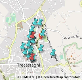 Mappa Via Paolo VI, 95039 Trecastagni CT, Italia (0.44)