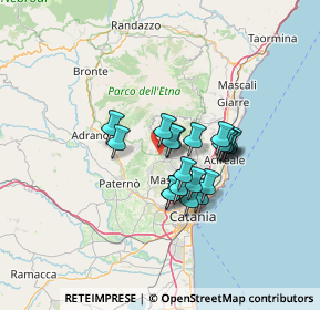 Mappa Via Goethe, 95030 Nicolosi CT, Italia (10.715)