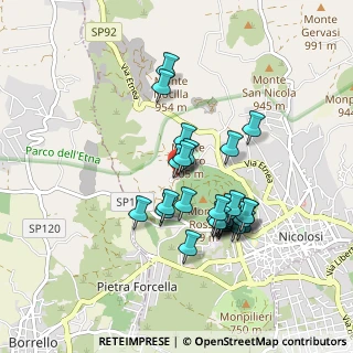 Mappa Via Goethe, 95030 Nicolosi CT, Italia (0.87857)