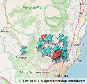 Mappa Via Goethe, 95030 Nicolosi CT, Italia (7.342)