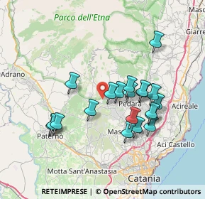 Mappa Via Goethe, 95030 Nicolosi CT, Italia (7.39)