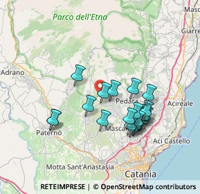 Mappa Via Goethe, 95030 Nicolosi CT, Italia (7.361)