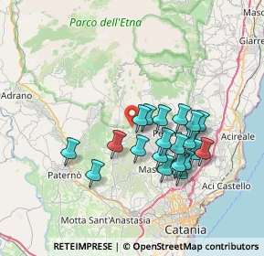 Mappa Via Goethe, 95030 Nicolosi CT, Italia (7.0335)