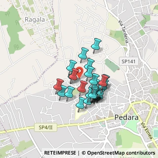 Mappa Via della Resistenza, 95030 Pedara CT, Italia (0.34444)