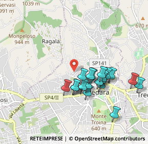 Mappa Via della Resistenza, 95030 Pedara CT, Italia (0.935)