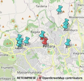 Mappa Via della Resistenza, 95030 Pedara CT, Italia (2.57833)