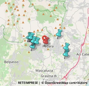 Mappa Via della Resistenza, 95030 Pedara CT, Italia (2.93455)