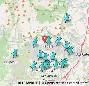 Mappa Via della Resistenza, 95030 Pedara CT, Italia (4.67706)