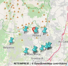 Mappa Via della Resistenza, 95030 Pedara CT, Italia (4.63273)