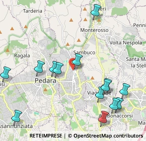 Mappa Via Cardinale Dusmet, 95039 Trecastagni CT, Italia (2.76286)