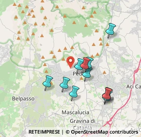 Mappa Via Guardia Ragala, 95030 Nicolosi CT, Italia (3.89)