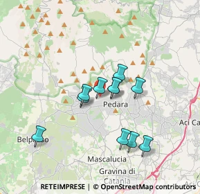 Mappa Via Guardia Ragala, 95030 Nicolosi CT, Italia (3.19091)