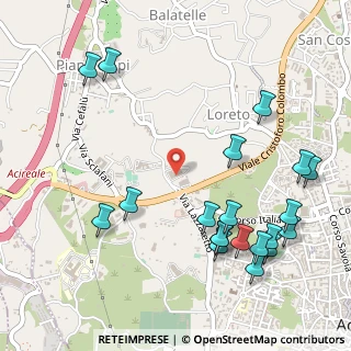 Mappa Via 95024, 95024 Acireale CT, Italia (0.723)