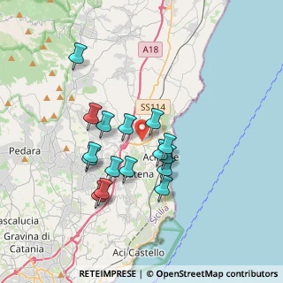 Mappa Via 95024, 95024 Acireale CT, Italia (3.47188)