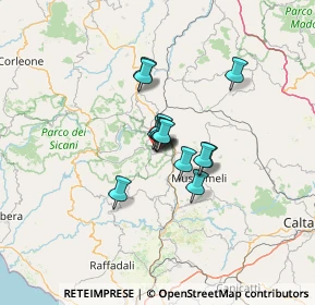 Mappa Via Vittorio Veneto, 92020 San Giovanni Gemini AG, Italia (8.54923)