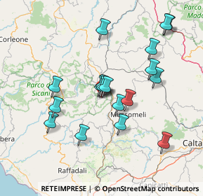 Mappa Via Vittorio Veneto, 92020 San Giovanni Gemini AG, Italia (15.28889)