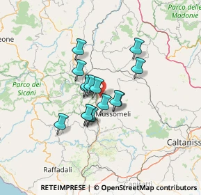 Mappa Contrada Ficuzza snc, 92020 San Giovanni Gemini AG, Italia (9.992)