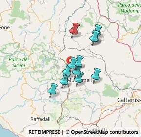 Mappa Contrada Ficuzza snc, 92020 San Giovanni Gemini AG, Italia (11.06667)