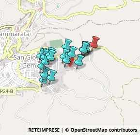 Mappa Via Circonvallazione Sud, 92020 San Giovanni Gemini AG, Italia (0.3235)