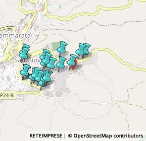 Mappa Via Circonvallazione Sud, 92020 San Giovanni Gemini AG, Italia (0.4985)