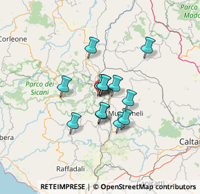 Mappa Via Circonvallazione Sud, 92020 San Giovanni Gemini AG, Italia (9.81231)